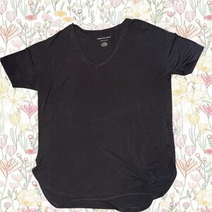 American eagle oversized gray soft n sexy relaxed v neck